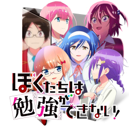 Wallpaper Bokutachi Wa Benkyou Ga Dekinai 2 Icon Folder By Assorted24 On Free