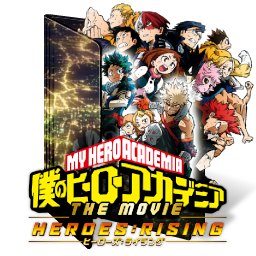 My Hero Academia Movie 2 Heroes Rising Folder Icon by bodskih on