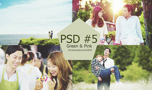 [PSD] Green and Pink