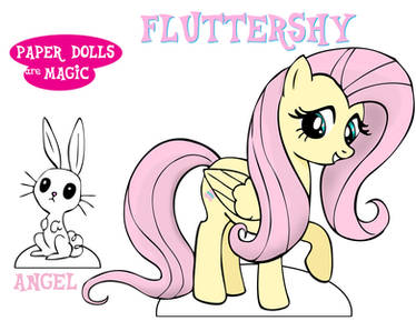 Paper Dolls are Magic: Fluttershy