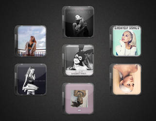 Ariana Grande Folder Icons