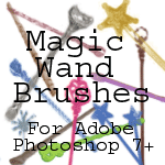 Magic Wand Brushes by HibiscusLily