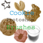 Cookie Photoshop Brushes