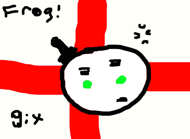 Frog Git Frog git! England mochi with angry yet confused em by kiranature on ...