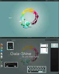 Gaia-shine shell theme