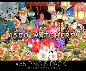 1500 WATCHERS! #35 png's pack