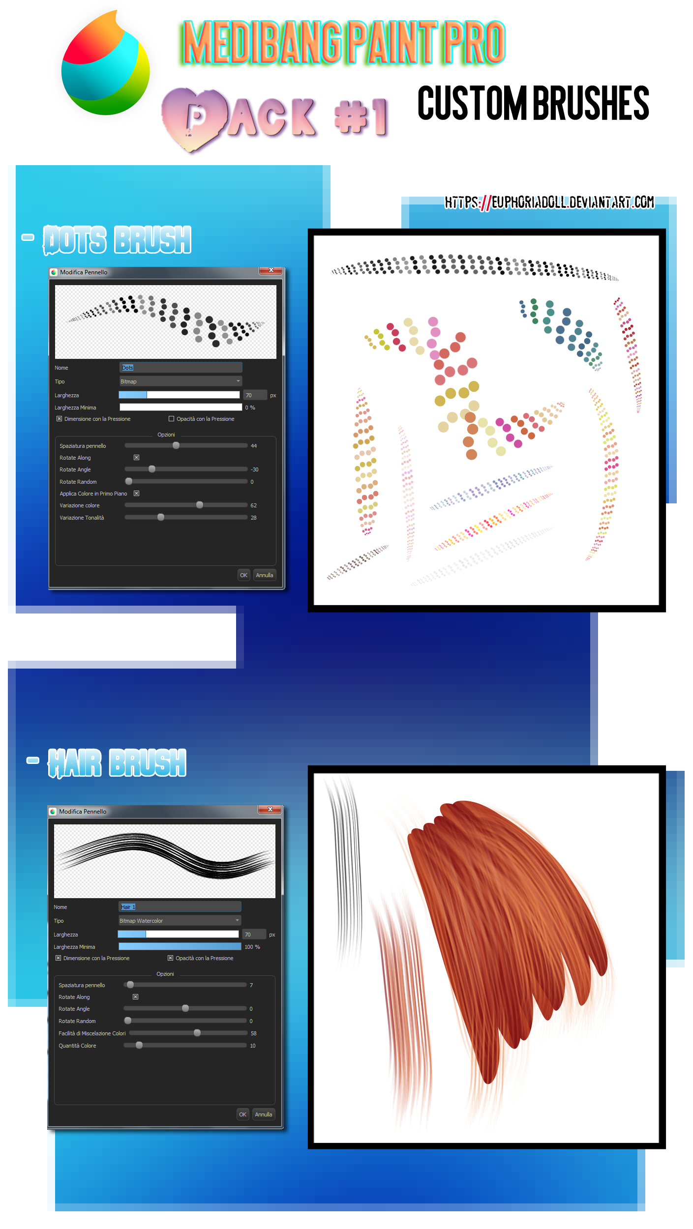 Medibang Custom Brushes_pack 1