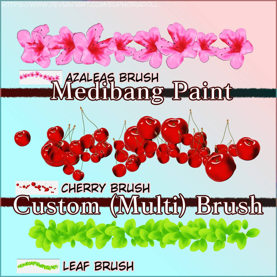 Medibang Paint Custom (Multi) Brush Pack by euphoriadOll on DeviantArt