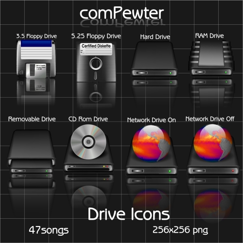 comPewter _ Drive Icons