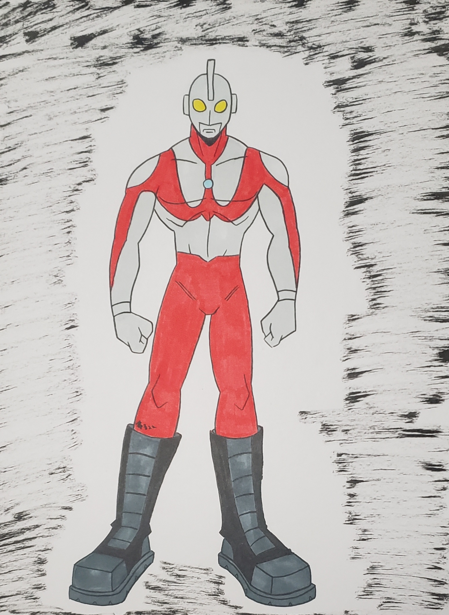 ULTRA-MAN'S ASS-KICKING BOOTS
