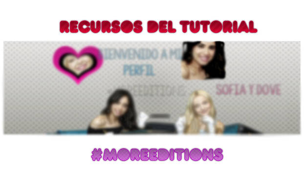 RECURSOS DEL TUTORIAL: PORTADA DE SOFIA Y DOVE