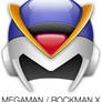 Megaman X Helmet Icon, Rockman