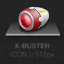 X-Buster Icon 512px PNG - Megaman X - Rockman X
