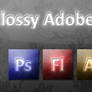 Glossy Adobe CS Icons