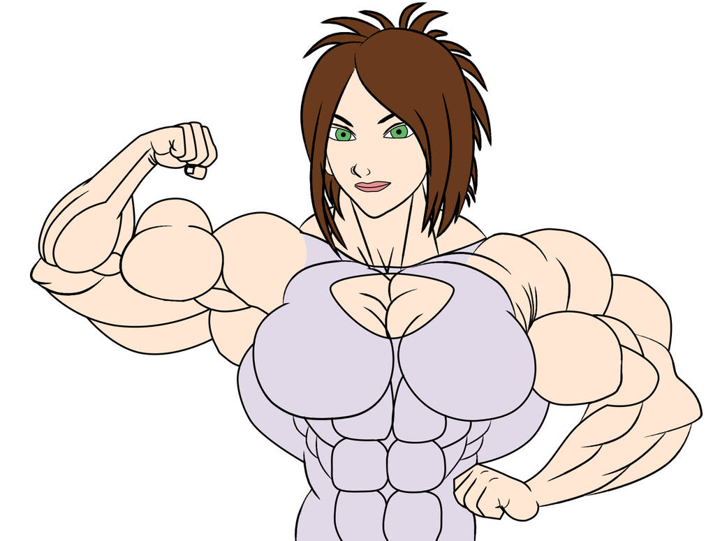 Animation - Angie's bicep flex by LordKelvin on DeviantArt
