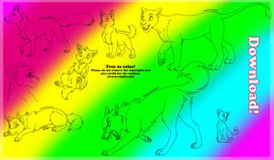 Animal Outline Set 01
