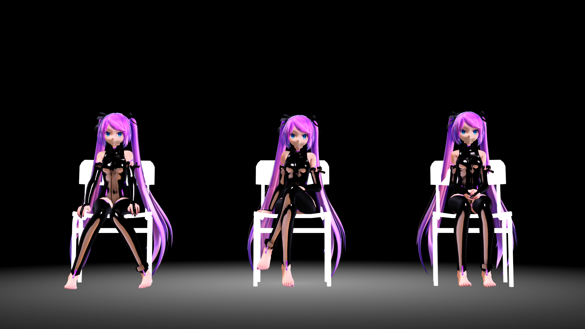 sitting pose mmd dl