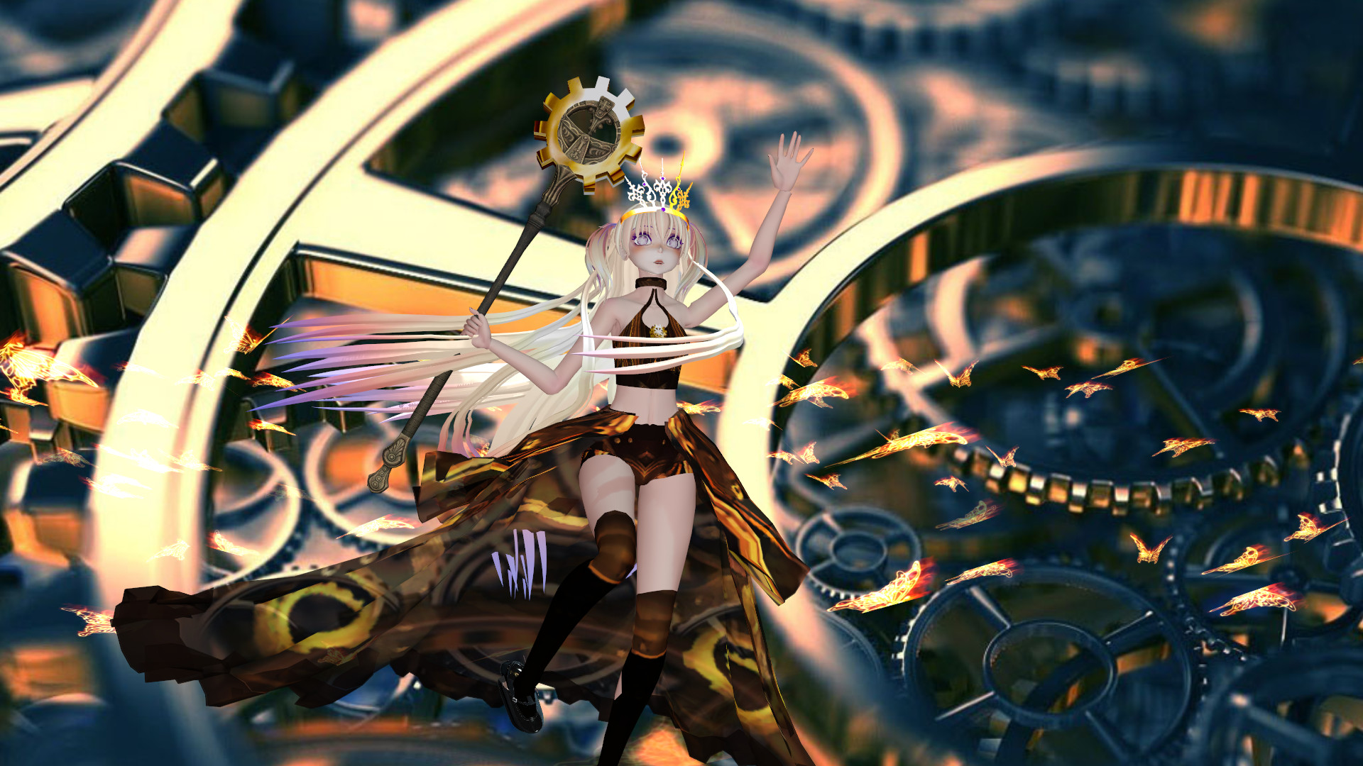 [MMD] Clockwork Queen model DL by AkumaKay on DeviantArt