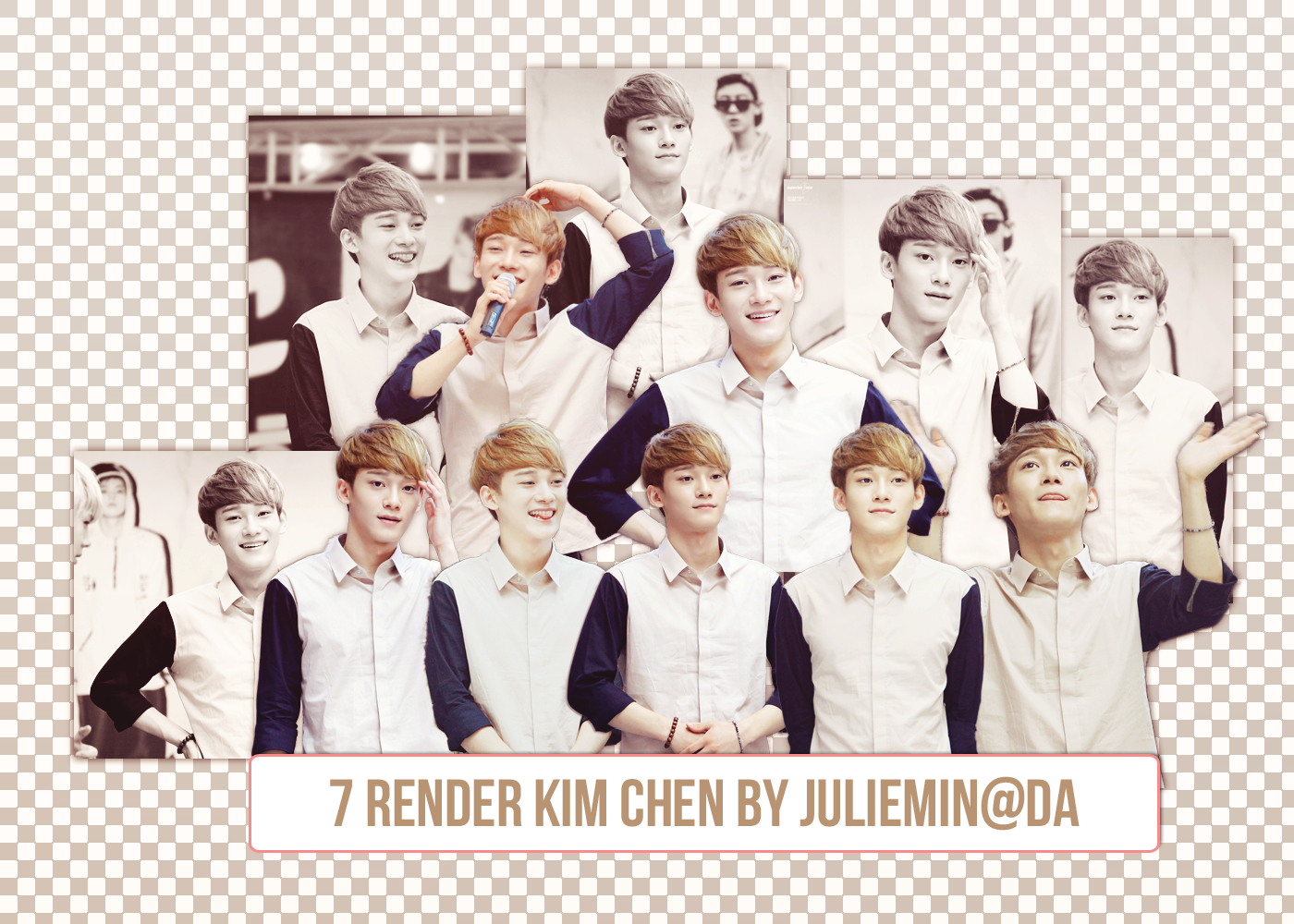 [PNGPACK]  Chen#1 render - EXO