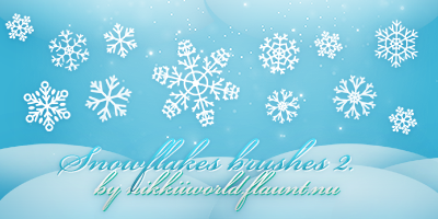 Snowflakes Brushes 2