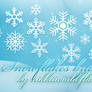 Snowflakes Brushes 3