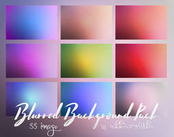 Blurred background pack