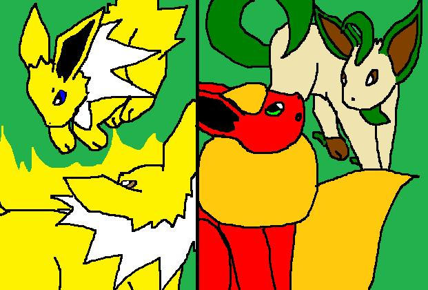 Flareon x Jolteon Love story 3 by eeveecupcakegirl on DeviantArt