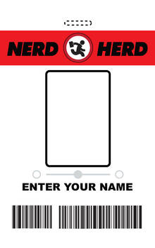 MYO Nerd Herd ID Badge - Chuck