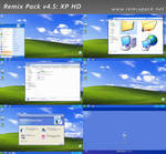 XP HD Remix Pack v4.5 (For Windows 7/8-8.1/10)