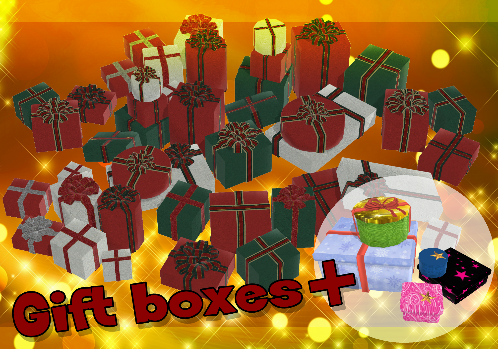 Gift boxes 2 by Angelica-Lime on DeviantArt