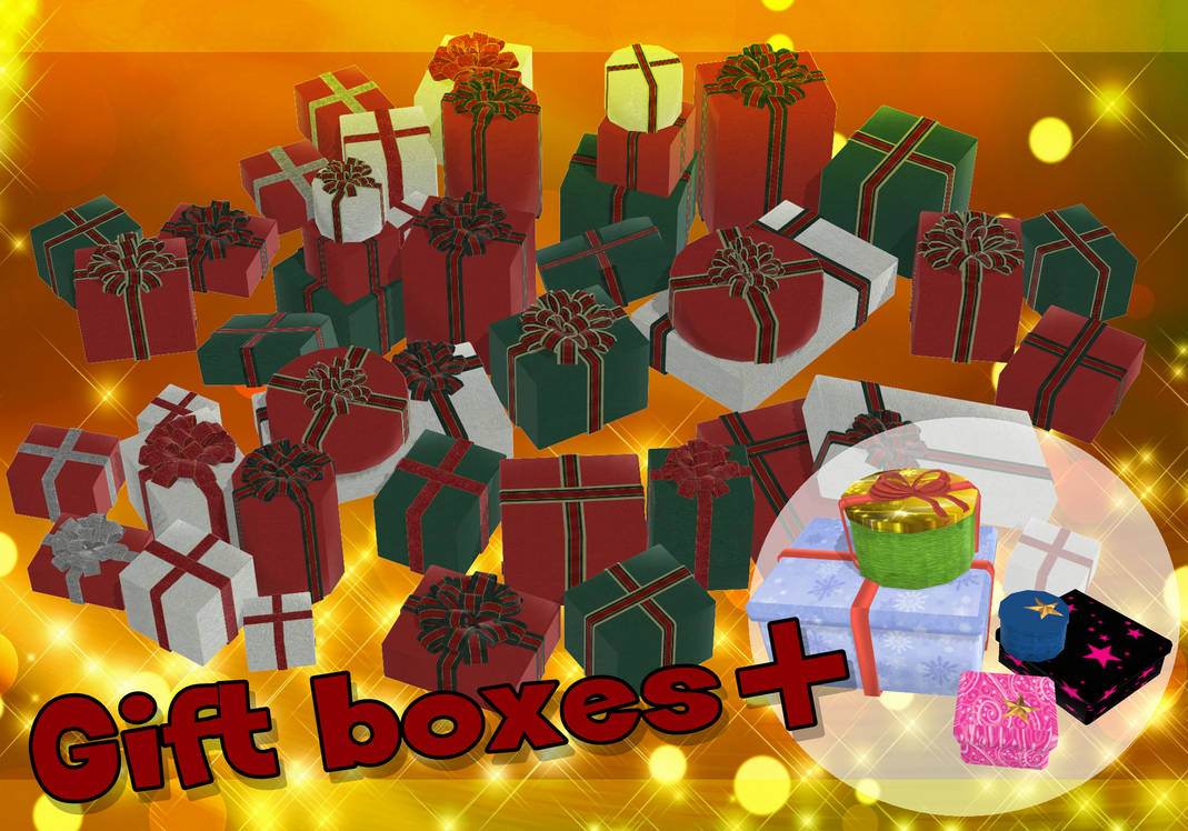 Gift boxes 2 by Angelica-Lime on DeviantArt