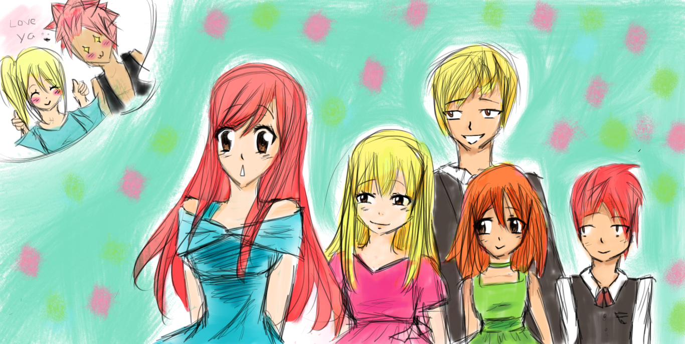 Fairy Tail children Then they grew up  Fairy tail love, Fairy tail,  Anime fairy