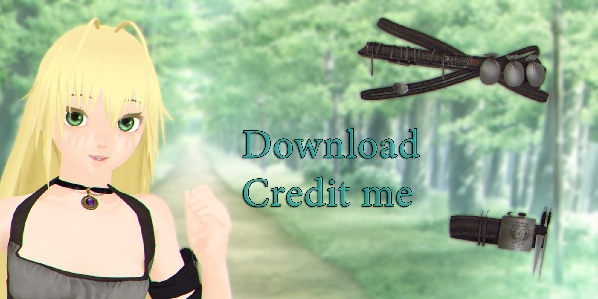 MMD: Belt and Strap dl by KlaidAstoria on DeviantArt