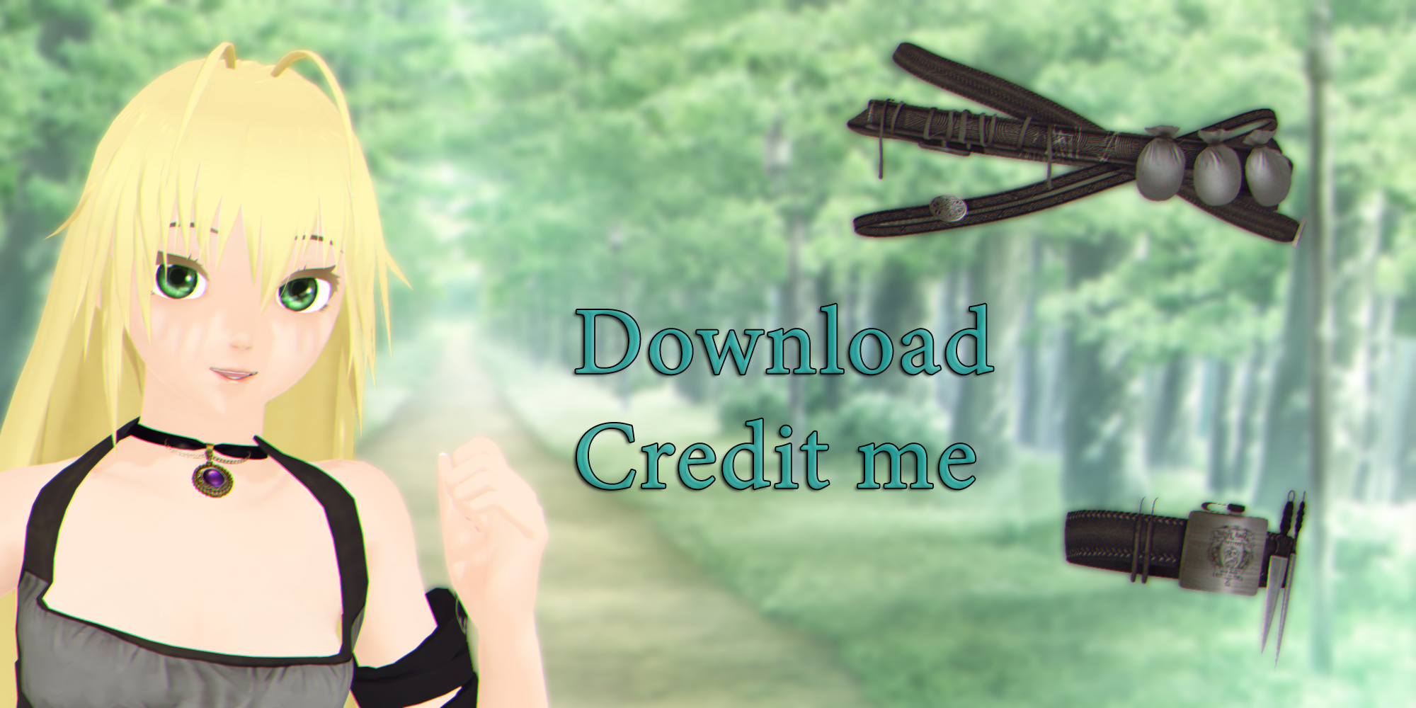 MMD: Belt and Strap dl