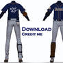 MMD: Baseball outfit dl