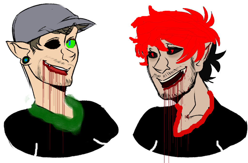 Anti and Dark by Markimoomoocow on DeviantArt