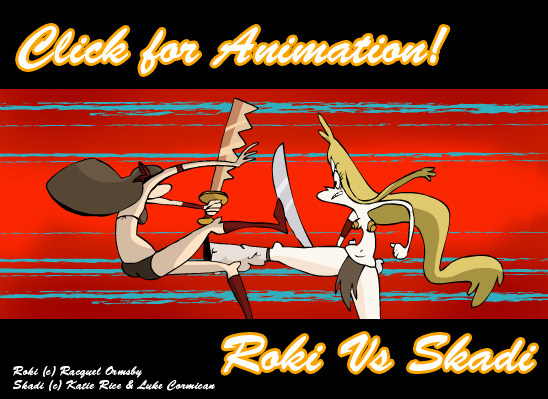 Roki Vs Skadi Animation