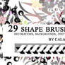 29 shape brushes