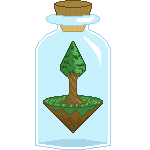 Magic Island in a bottle