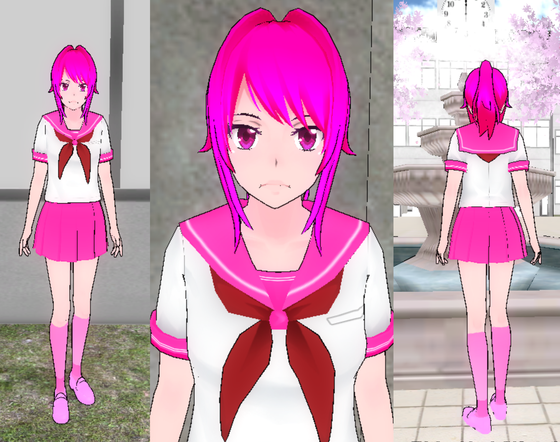 Yandere Simulator Skin Textures