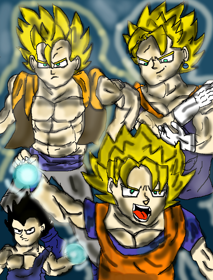 Vegeta nd Goku-Fusions