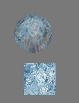 Water texture sphere