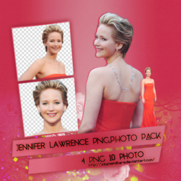 Jennifer Lawrence PNG Pack.