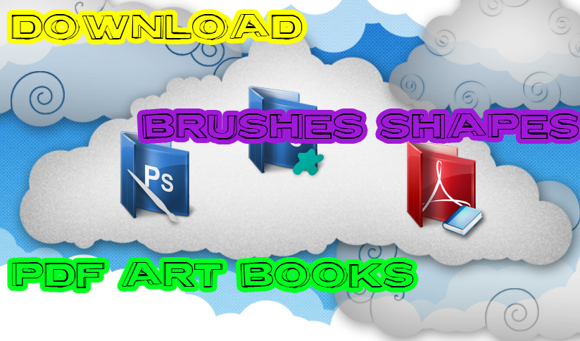 Free Brushes, Free Shapes And PDF Art Books