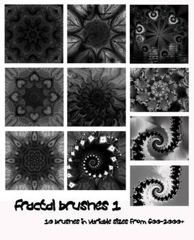 1st fractal brushes