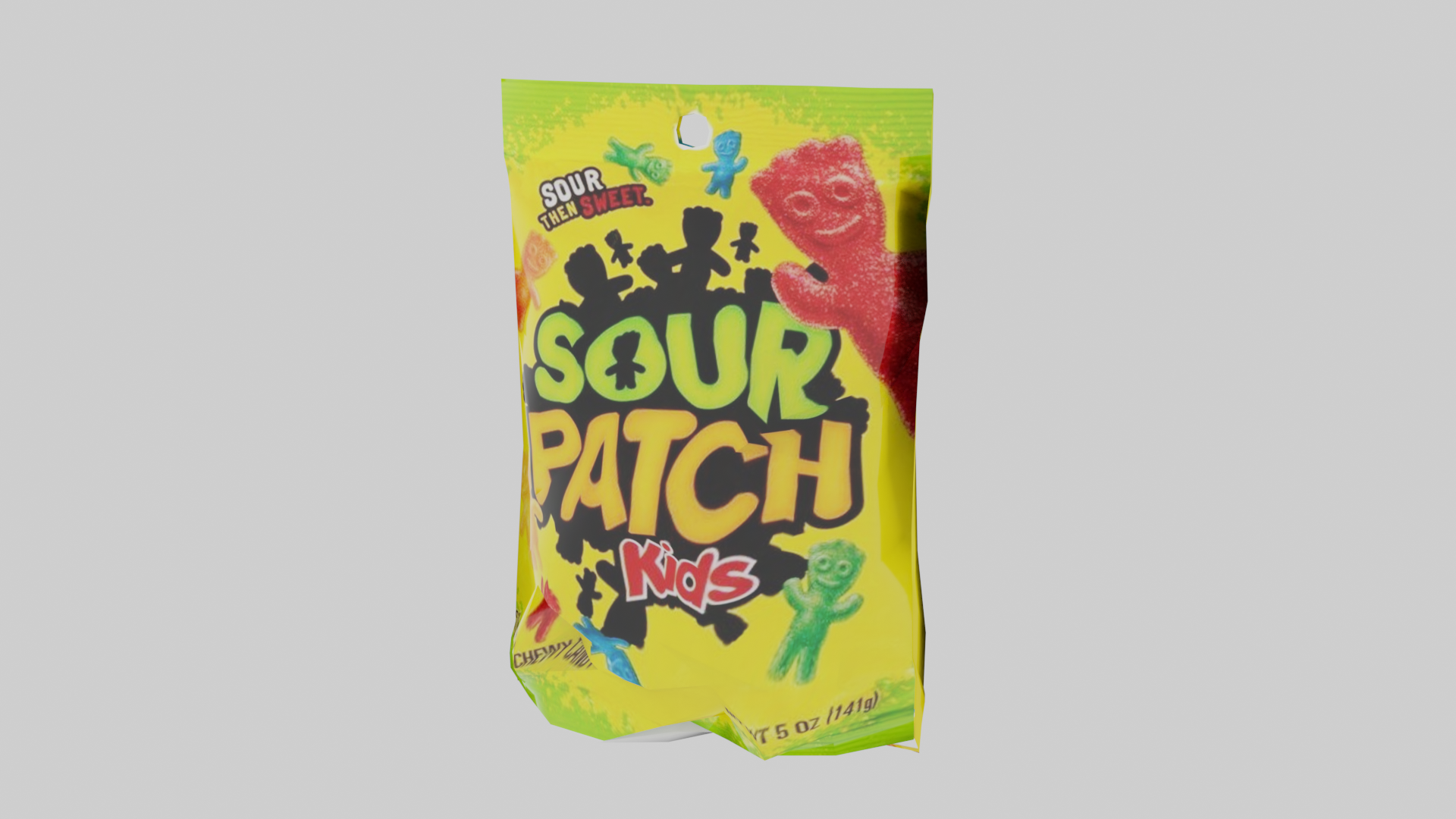 (DL) Sour Patch Kids Bag 3D Mesh by EmmEgg on DeviantArt