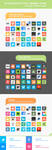 39 Free HQ FLAT Minimal Social Icons by vertus-design