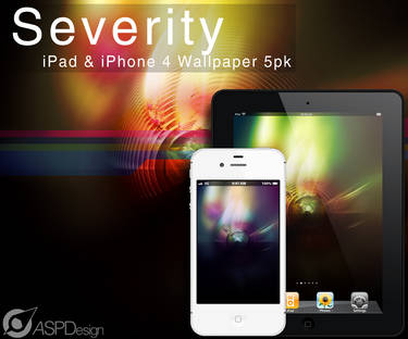 Severity iPad - iPhone 4 Wallpaper 5pk