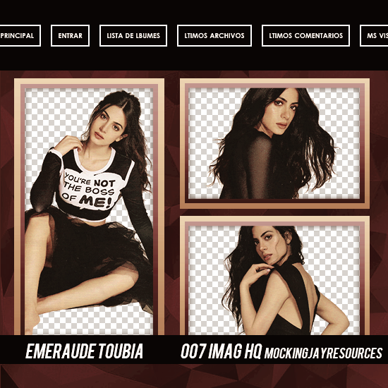 Pack Png: Emeraude Toubia #353