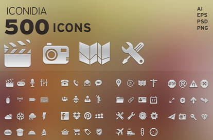 500 Icons - Iconidia